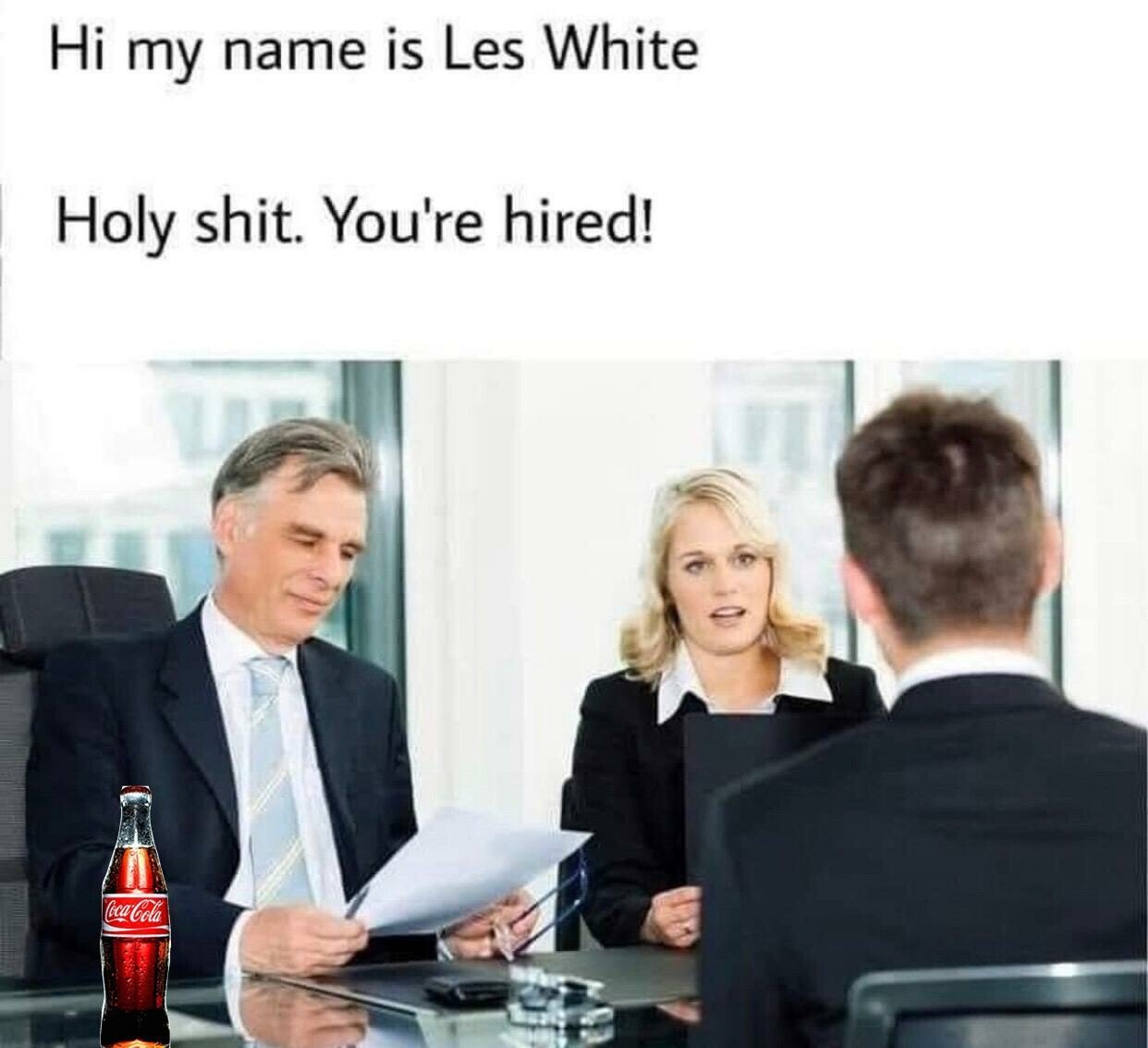 My name is Less White